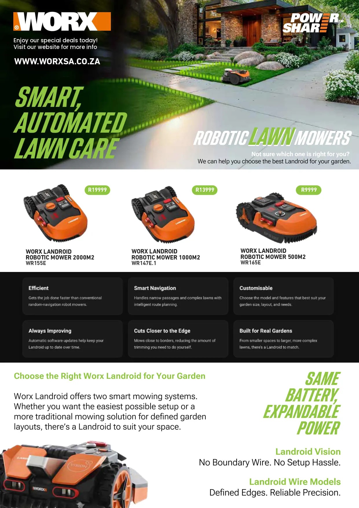 Worx Deals Catalogue